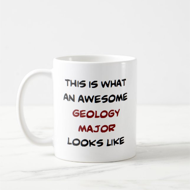 Taza De Café mayor geología, impresionante (Izquierda)