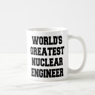 Taza De Café Mayor ingeniero nuclear del mundo