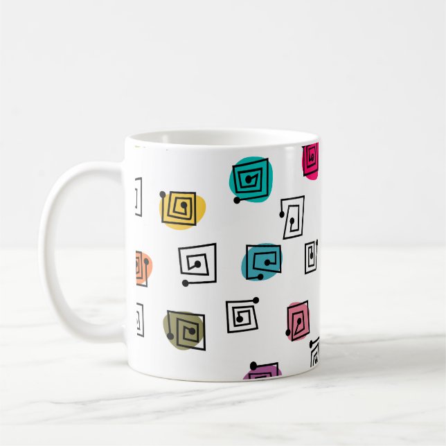 Taza De Café Mazas de colores (Izquierda)
