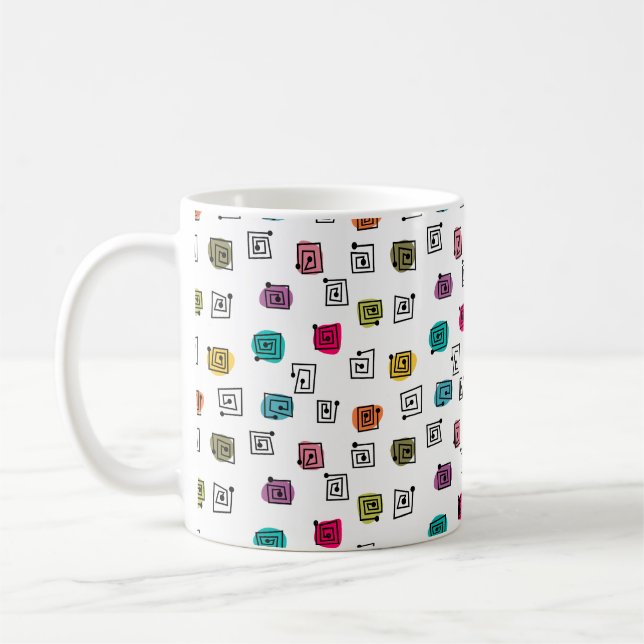 Taza De Café Mazas de colores (Izquierda)