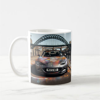 Taza De Café Mazda MX5 Miata ND Gen 4 pulverización pintada Mug