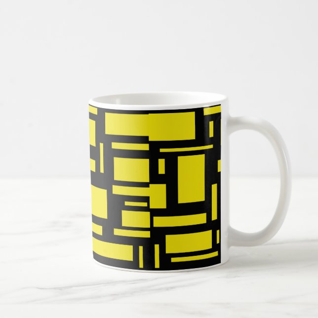 Taza De Café Maze amarillo (Derecha)