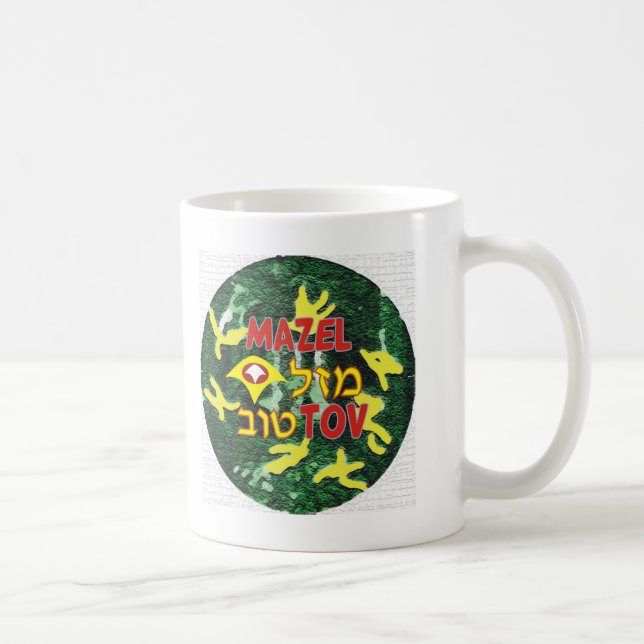 Taza De Café Mazel Tov (Derecha)