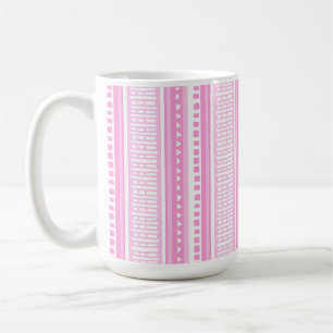Taza De Café MAZIPOODLES Patrón de punto de cinta rayada 040