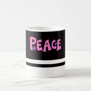 Taza De Café MAZIPOODLES Paz Rosa 2