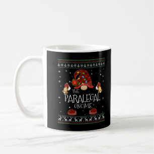 Taza De Café mb Paralegal Gnome Buffalo Navidades de plástico L