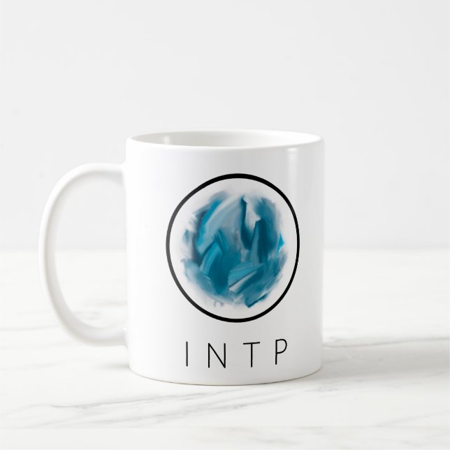 Taza De Café MBTI mug - INTP (Izquierda)