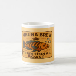 Taza De Café Mbuna Brew - Café Cichlid asado territorial
