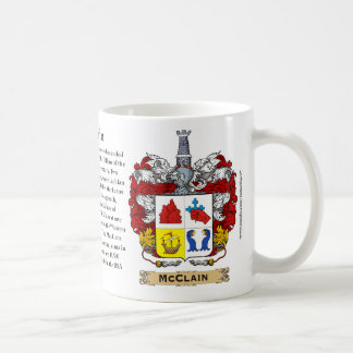 Taza De Café McClain, el origen, el significado y el escudo