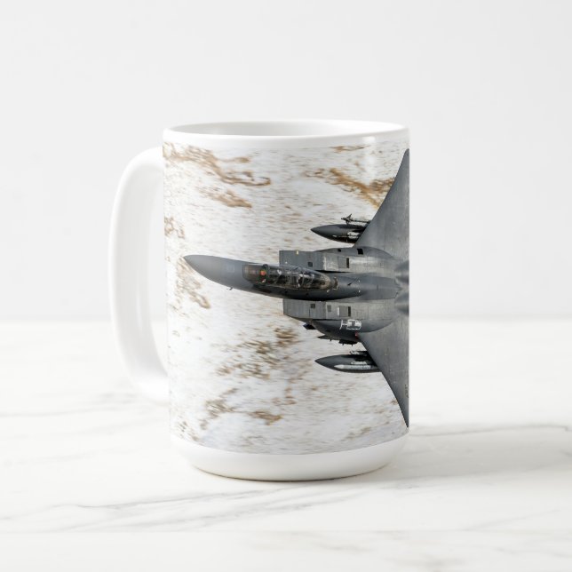 Taza De Café McDonnell Douglas F-15 Eagle (Anverso izquierdo)