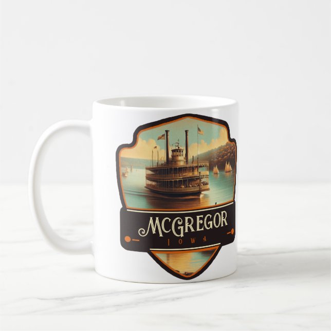 Taza De Café McGregor, Iowa | Antiguo (Izquierda)