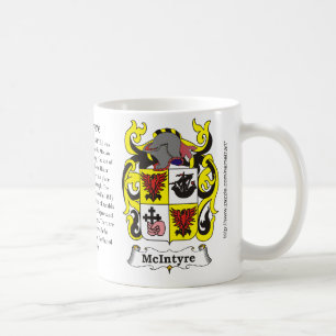 Taza De Café McIntyre, el origen, significado y el escudo