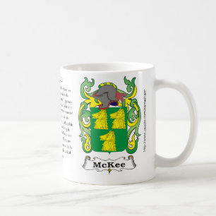 Taza De Café McKee, el origen, significado y el escudo