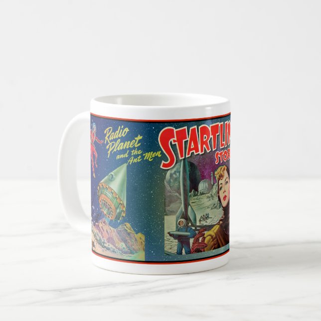 TAZA DE CAFÉ MCM 20TH CENTURY SCI FI COLLAGE (Anverso izquierdo)