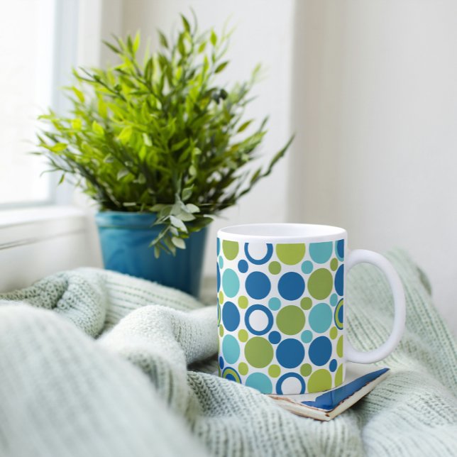 Taza De Café MCM Lime y Aqua Bubble (Subido por el creador)