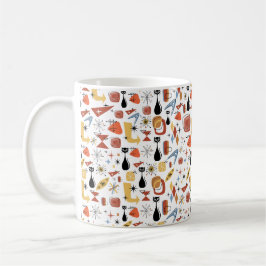 Taza De Café MCM Mid Century Mug de inspiración moderna