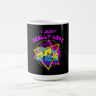 TAZA DE CAFÉ ME ACABO DE ENAMORARME DE LOS 80