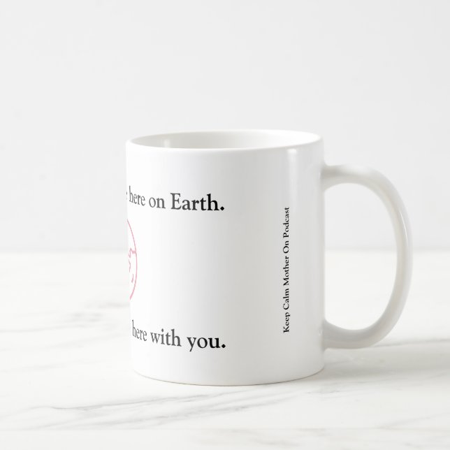 Taza De Café Me alegra que estés aquí, Mug (Derecha)