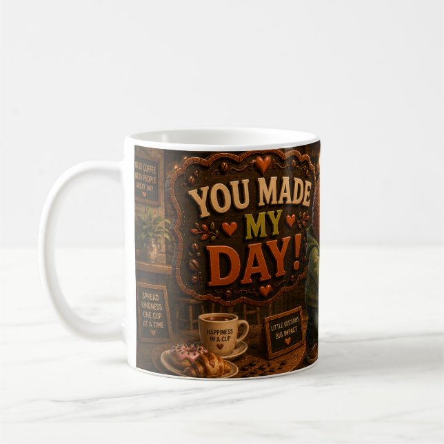 Taza De Café Me Alegraste el Día (Izquierda)