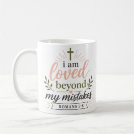Taza De Café Me aman más allá de mis errores Consuelo cristiano