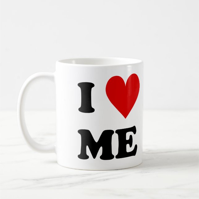 Taza De Café Me amo corazón (Izquierda)
