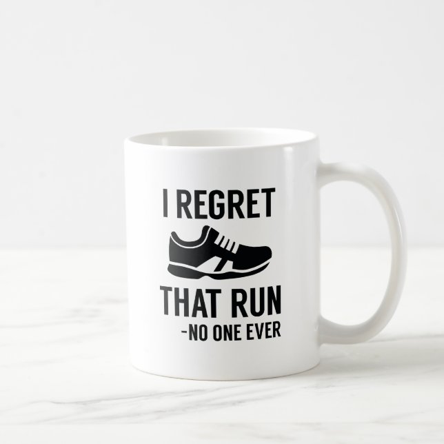 Taza De Café Me Arrepiento de Esa Carrera (Derecha)