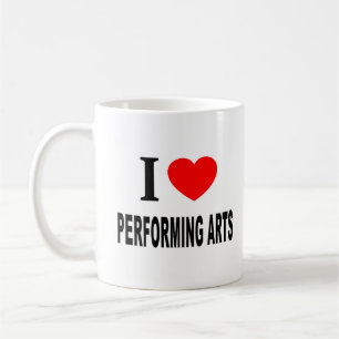 Taza De Café Me ❤️ ARTES ESCÉNICAS Me encantan las artes escéni