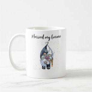 Taza De Café Me casé con mi Gnomie