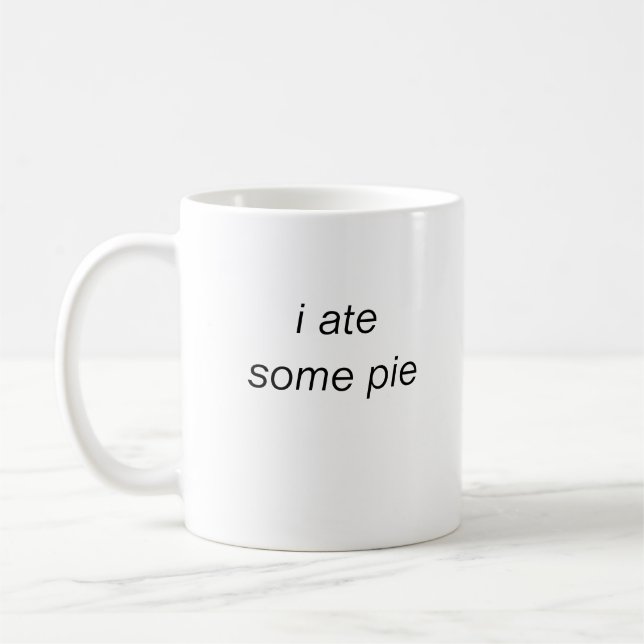 Taza De Café me comí un poco de tarta (Izquierda)