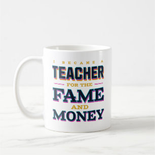 Taza De Café Me Convertí En Profesor Por La Fama Y El Dinero Gr