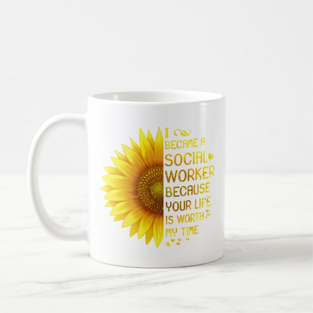 Taza De Café Me Convertí En Trabajadora Social (Izquierda)