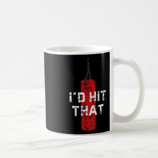 Taza De Café Me daría esa divertida idea de regalo de boxeo par