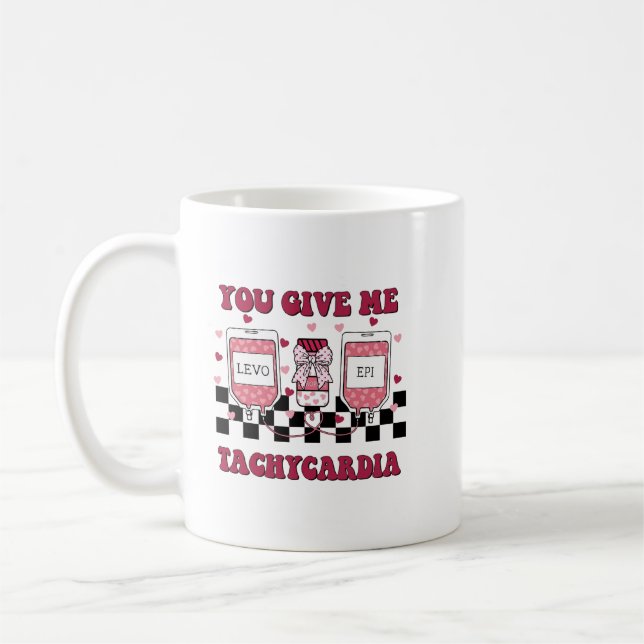 Taza De Café me das taquicardia (Izquierda)