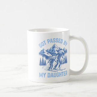 Taza De Café Me dieron un ped por mi hija Divertido esquí _17