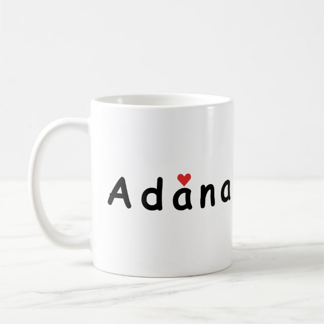 Taza De Café Me encanta Adana (Izquierda)