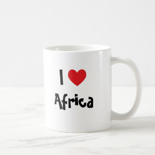 Taza De Café Me encanta África