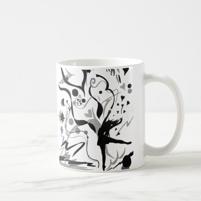 Taza De Café Me Encanta Bailar (Derecha)