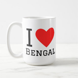 Taza De Café Me encanta bengalí
