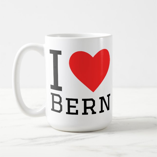 Taza De Café Me encanta Berna (Izquierda)
