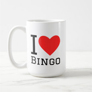Taza De Café Me encanta bingo