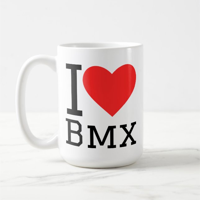 Taza De Café Me encanta bmx (Izquierda)