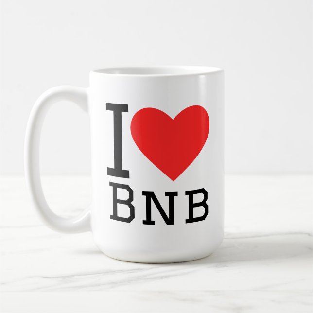 Taza De Café Me encanta bnb (Izquierda)