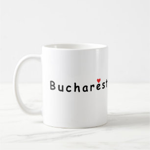 Taza De Café Me encanta Bucarest