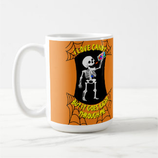 Taza De Café Me encanta Candy Skeleton Mug