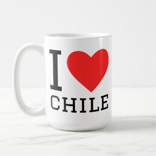 Taza De Café Me encanta Chile