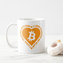 Me encanta comerciar Bitcoin Mensajes de texto Cor