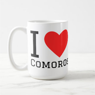 Taza De Café Me encanta Comoras