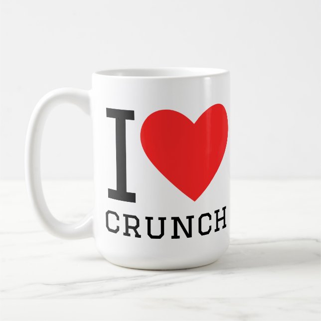 Taza De Café Me encanta crunch (Izquierda)