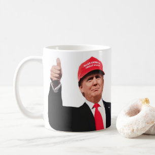 Taza De Café Me encanta cuando despierto a Donald Trump como pr