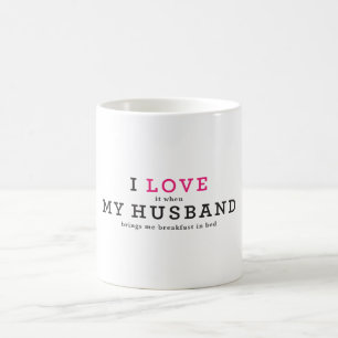 Taza De Café Me Encanta Cuando Mi Marido